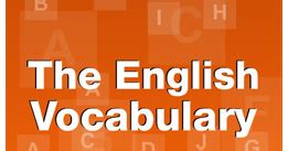 English Elda: The English Vocabulary