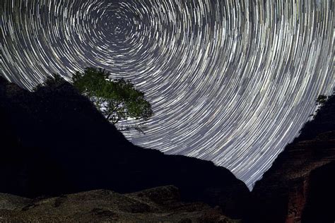 Star Trails over Grand Canyon National Park, AZ Photograph by Amazing Action Photography - Fine ...