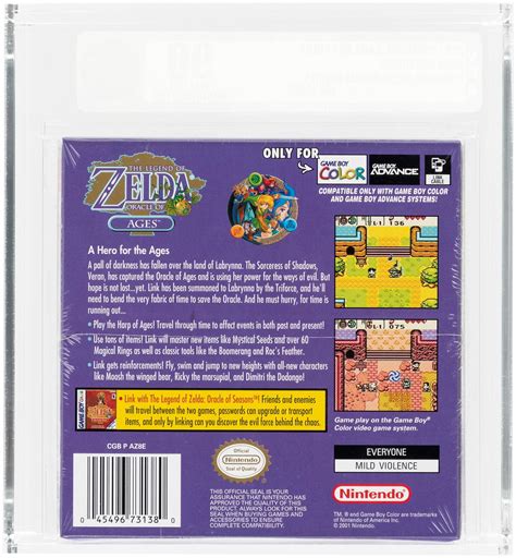 Hake's - NINTENDO GAME BOY COLOR (2001) THE LEGEND OF ZELDA: ORACLE OF ...