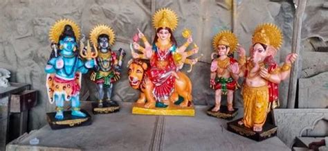 Fiber Durga mata Statue, Temple at Rs 8000 in Ghaziabad | ID: 2850791338388