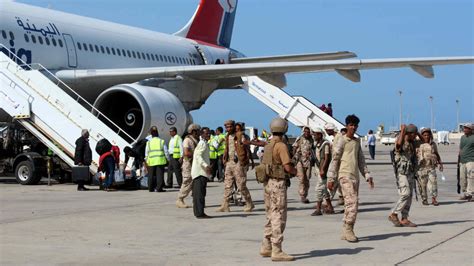 UAE-backed troops take over Aden airport from Yemen government