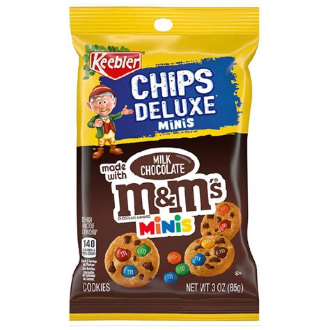 Chips Deluxe Minis Milk Chocolate M&M´S Minis 85g, 2,69