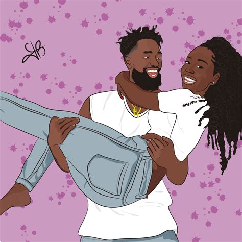 Couple illustration Black Couple Art, Black Couples, Black Art, Couple ...