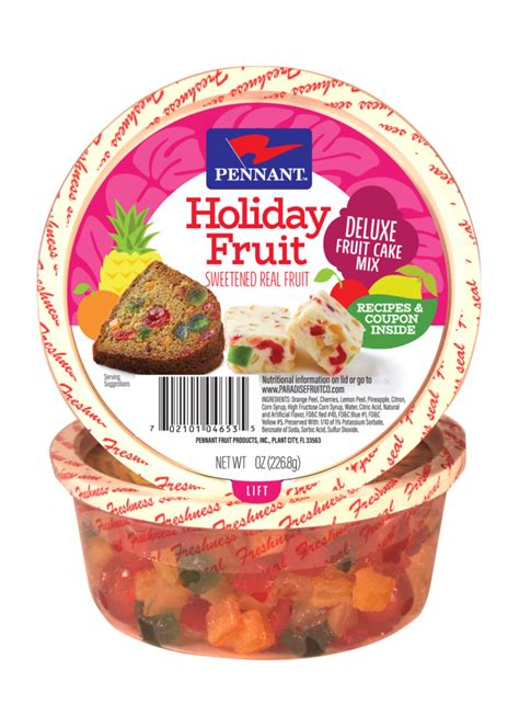 Deluxe Fruitcake Mix | Glace Fruit from Pennant