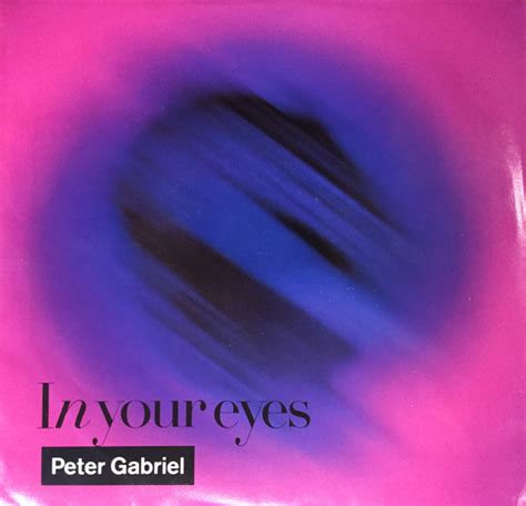 Peter Gabriel - In Your Eyes (1986, Allied pressing, Vinyl) | Discogs