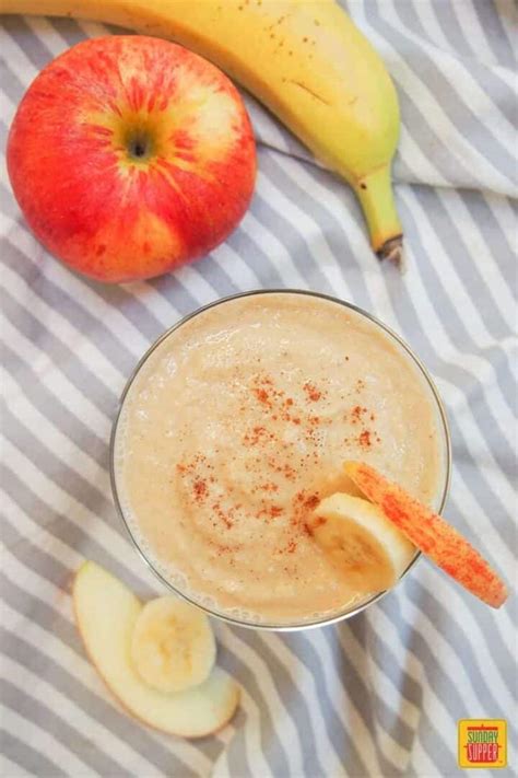 Best Apple Banana Smoothie Recipe - Sunday Supper Movement