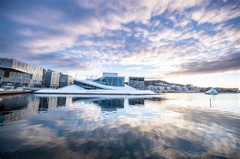 Premium Photo | Oslo city in the winter, norway