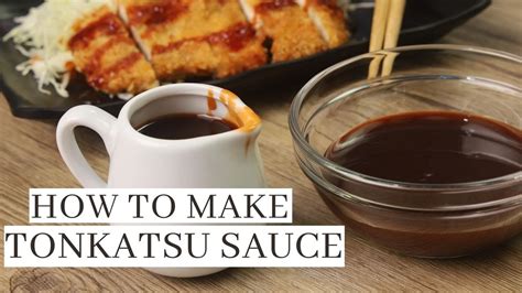 Tonkatsu Sauce Recipe Without Worcestershire at Lucas Vincent blog