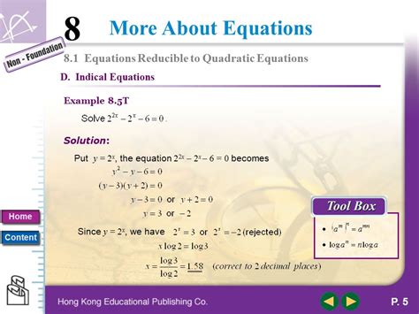 🏆 Equation reducible to quadratic equation. 5. Equations Reducible to ...