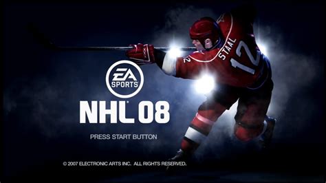 NHL 08 -- Gameplay (PS3) - YouTube