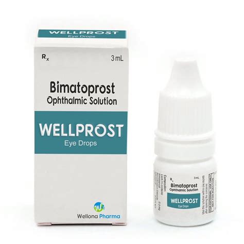 Bimatoprost Ophthalmic Solution Eye Drops, 3 ml at Rs 558/box in Nagpur