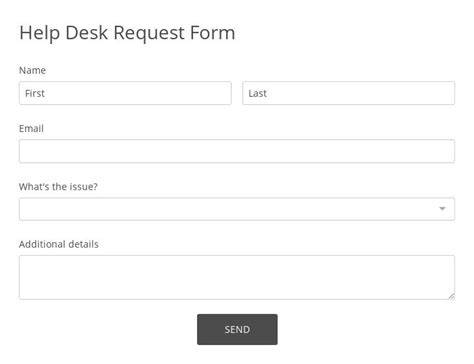 IT Forms - Online IT Form Templates | 123 Form Builder