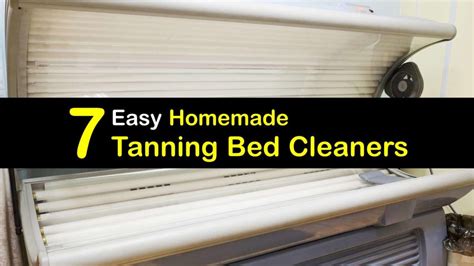 7 Easy Homemade Tanning Bed Cleaners