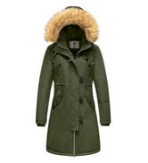 WenVen Women#39;s wholesale Winter Thicken Puffer Warm with F Coat Jacket