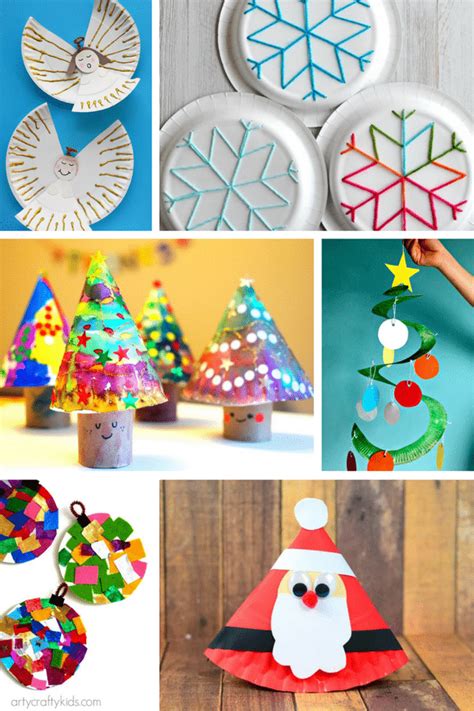 Fabulous Paper Plate Christmas Crafts - Arty Crafty Kids