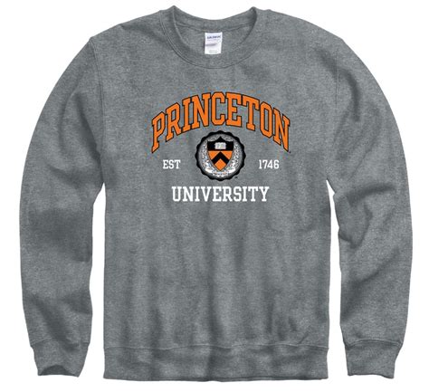 Princeton University Tigers crew-Neck sweatshirt-Charcoal – Shop ...