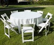 Tables [60 inch round table] – Ruths House Event Rentals