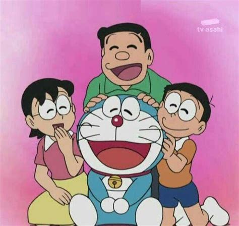 the cartoon family is posing for a picture with their cat and dog ...