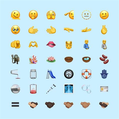 First Look: New Emojis in iOS 15.4 - Meopari