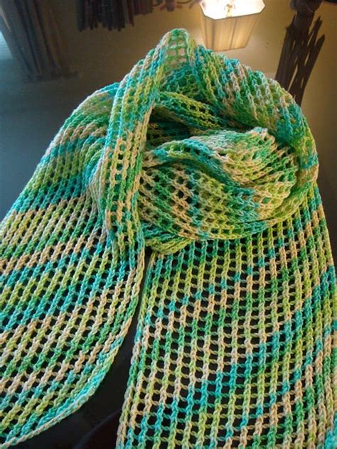 kentuckyknitter's Summer Scarf | Summer scarves, Knit scarf, Knit crochet