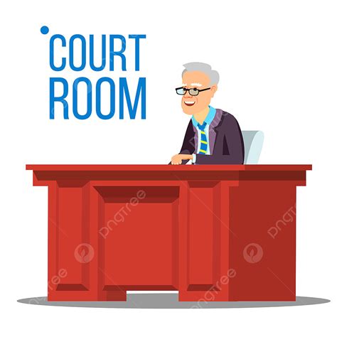 Courtroom Judge Clipart