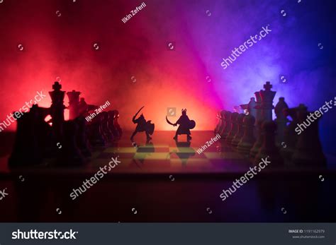 Medieval Battle Scene Cavalry Infantry On Stock Photo 1191162979 | Shutterstock