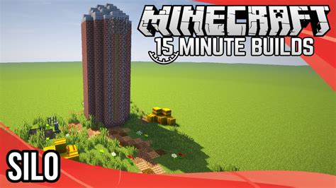 Minecraft 15-Minute Builds: Silo - YouTube