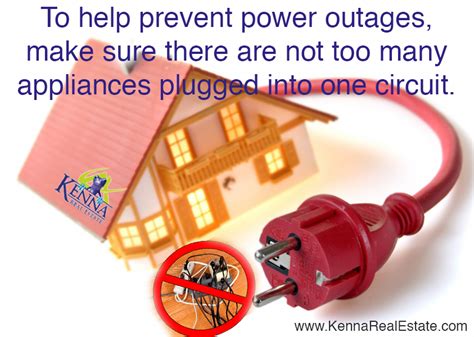 To help prevent power outages.....