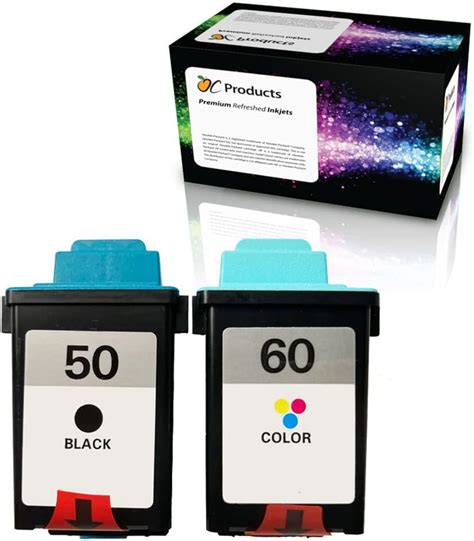 Amazon.com: OCProducts Remanufactured Ink Cartridge Replacement 2 Pack ...