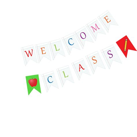 Welcome Class Back to school banner for teachers | Etsy