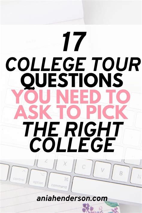 17 college tour questions to ask your campus tour guide – Artofit