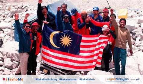 Pendaki Malaysia Pertama Gunung Everest - malayansal