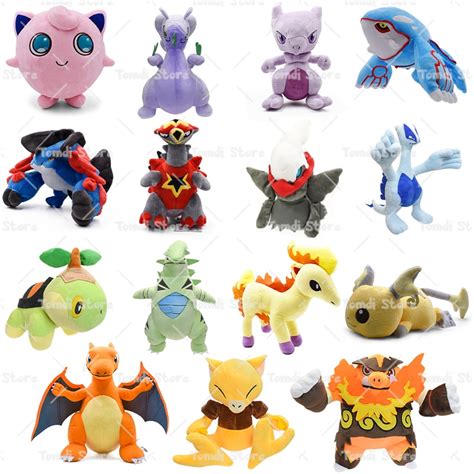 Pokemon-Plushies-Emboar-Charizard-Mega-Swampert-Tyranitar-Goodra-Ponyta ...