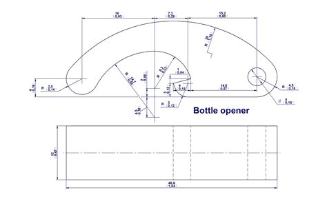 Bottle Opener Dimensions Inches - Best Pictures and Decription ...