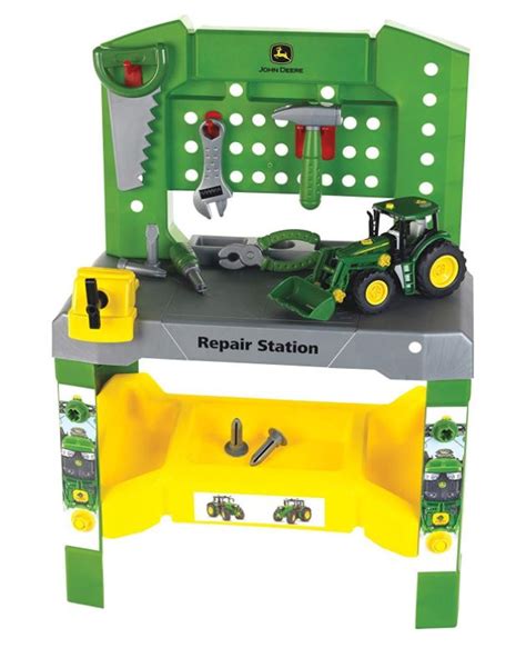 John Deere Repair Station & 6215R Tractor - Theo Klein | AgFarmToys.com