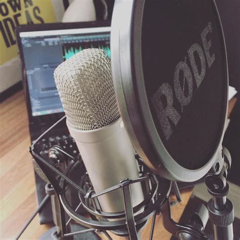 Microphone setup for voice over work | Freelance motion designer based ...