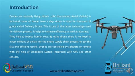 Drone Delivery System Ppt - Picture Of Drone