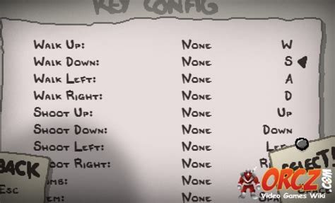 Binding of Isaac Rebirth: Keyboard Controls - Orcz.com, The Video Games Wiki