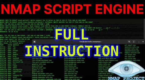 Nmap Script Engine(NSE) Full Tutorial - Instruction