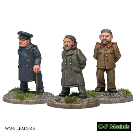 HP10 World War II Leaders - CheckPoint Miniatures