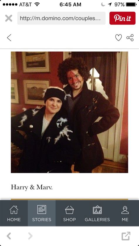 Harry Marv Play On Words Costumes, Two Person Costumes, Halloween ...