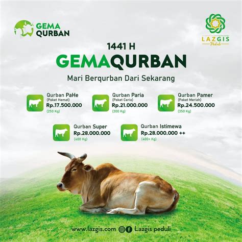 Poster Qurban Sapi 1441 H - GIS Peduli