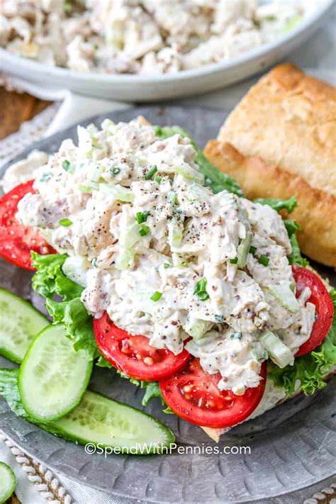 Chicken salad sandwich – food-recipes