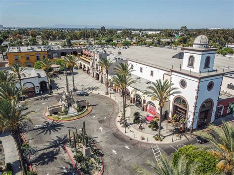 Lynwood, California Drone Images - Plaza Mexico Shopping Center