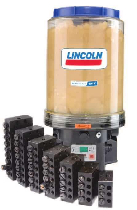 Lincoln SKF lubricants and industrial pumps, Lincoln lubrication systems