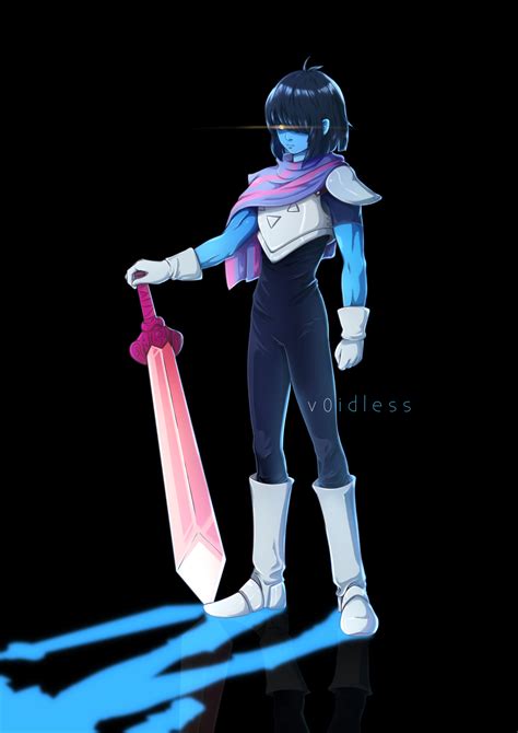 Deltarune - Kris by v0idless on DeviantArt