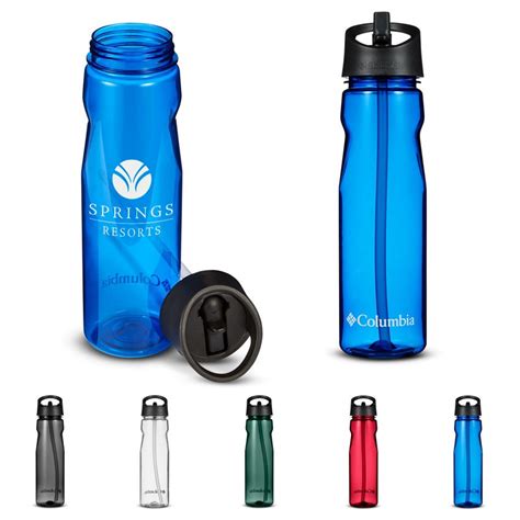 Columbia® Tritan Water Bottle with Straw Top - 25 oz - Show Your Logo