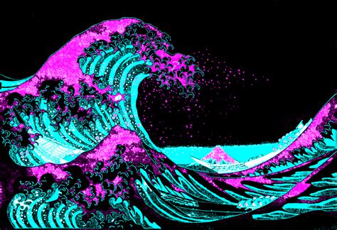 The Great Wave Off Kanagawa Hd Wallpaper