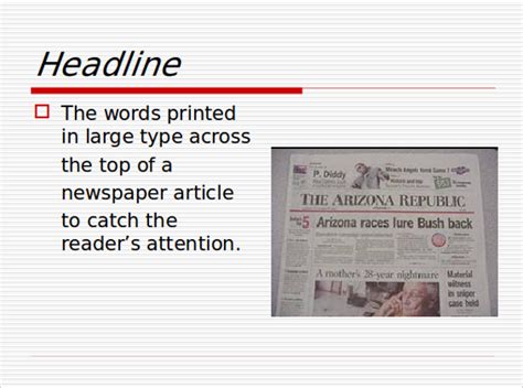 Newspaper Headline Powerpoint Template