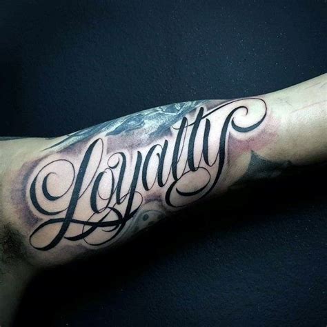 Loyalty Tattoos For Men